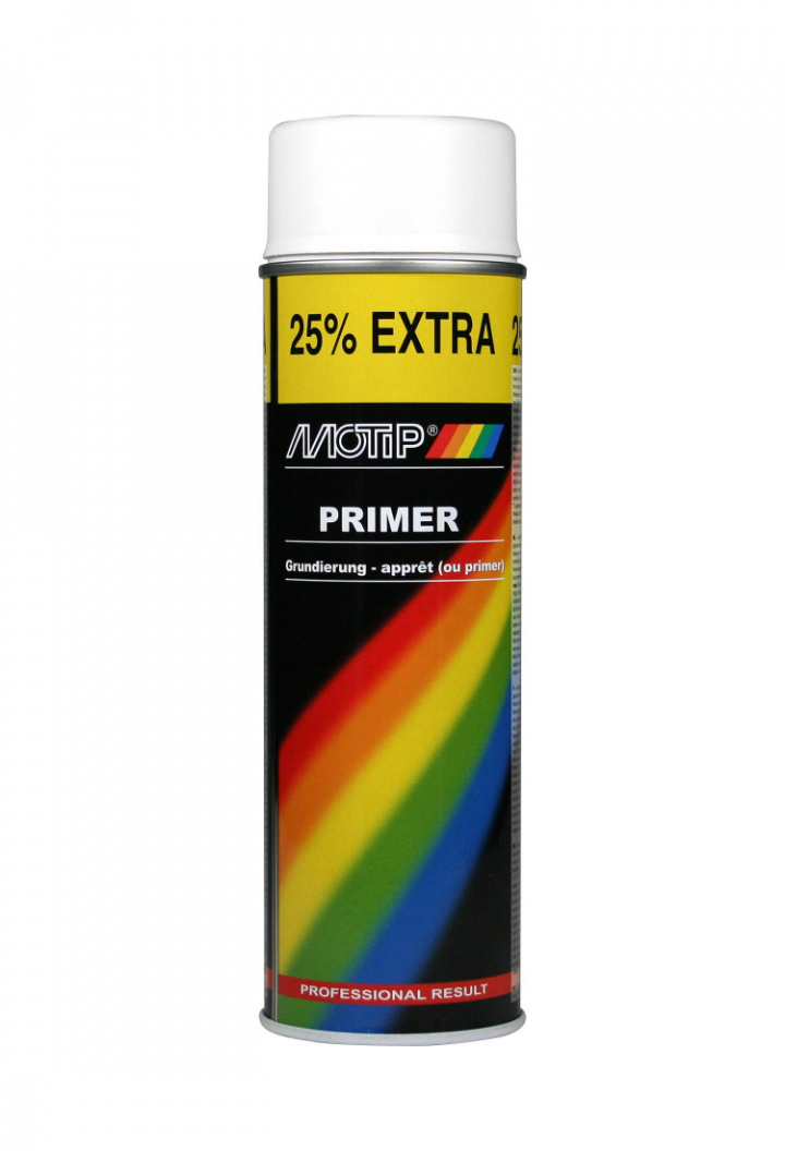 Primer Vit 500 ml i gruppen Spray / Grundfrg / Grundfrg 1-komponent hos Spraycan Sweden AB (04056)