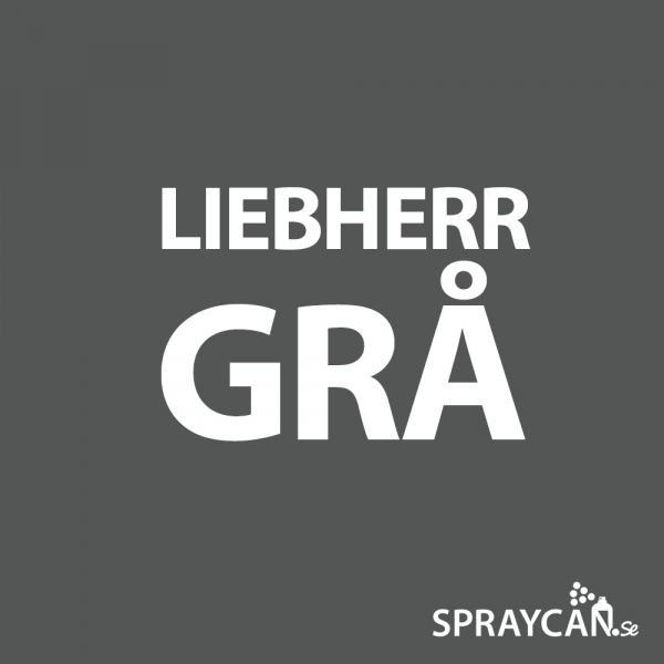 Liebherr Grå i gruppen Spray / Kulörer / Entreprenad / Maskiner hos Spraycan Sweden AB (05058-3)