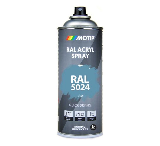 RAL 5024 Pastel Blue 400 ml Spray i gruppen Spray / Kulörer / 144 st RAL-Kulörer hos Spraycan Sweden AB (07139)