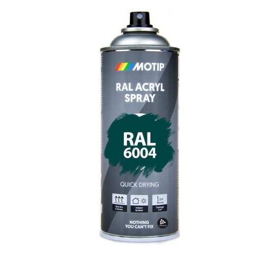 RAL 6004 Blue Green 400 ml Spray i gruppen Spray / Kulörer / 144 st RAL-Kulörer hos Spraycan Sweden AB (07141)