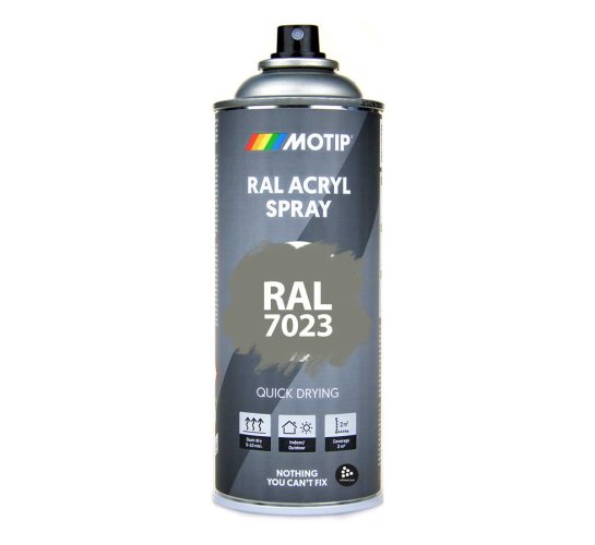 RAL 7023 Concrete Grey 400 ml Spray i gruppen Spray / Kulörer / 144 st RAL-Kulörer hos Spraycan Sweden AB (07150)