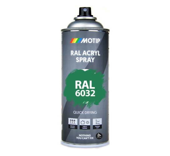 RAL 6032 Signal Green 400 ml Spray i gruppen Spray / Kulörer / 144 st RAL-Kulörer hos Spraycan Sweden AB (07169)