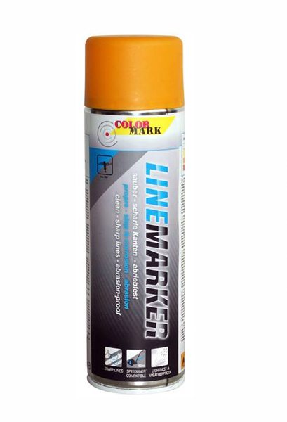Linemarker Gul 500ml i gruppen Spray / Markeringsfrg / Linjemarkering  hos Spraycan Sweden AB (201646)