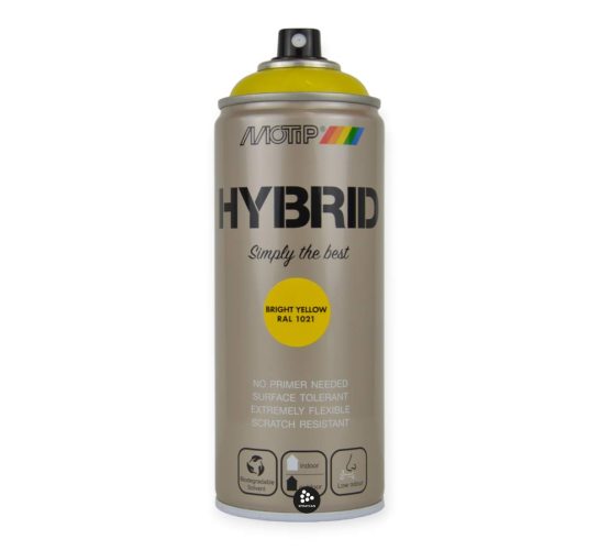 Hybrid RAL 1021 Blank 400 ml i gruppen Spray / Kul�rer / Hybrid hos Spraycan Sweden AB (304706)