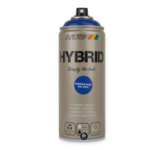 Hybrid RAL 5010 Blank 400 ml i gruppen Spray / Kul�rer / Hybrid hos Spraycan Sweden AB (304709)