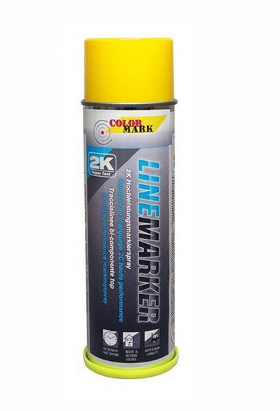 Linemarker 2K Gul 500 ml i gruppen Spray / Markeringsfärg / Linjemarkering 2K hos Spraycan Sweden AB (387081)
