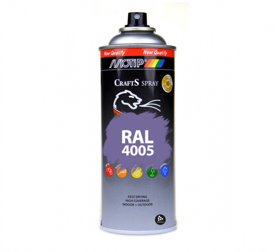 RAL 4005 Blue Lilac 400 ml Spray i gruppen Spray / Kulörer / 144 st RAL-Kulörer hos Spraycan Sweden AB (696190)