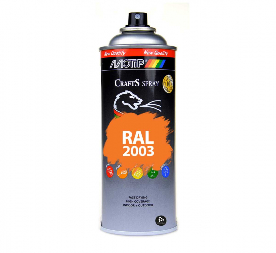 RAL 2003 Pastel Orange 400 ml Spray i gruppen Spray / Kulrer / 144 st RAL-Kulrer hos Spraycan Sweden AB (696237)