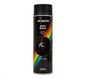 Mattsvart sprayfärg 500 ml 