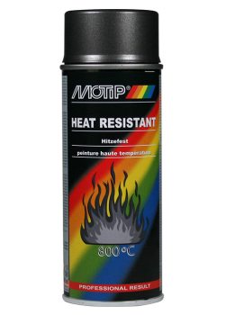 Värmebeständig färg Antracit 800°C 400 ml
