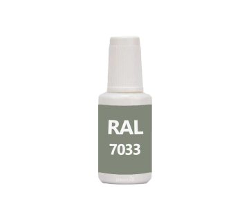 RAL 7033 penselflaska med vattenbaserad bttringsfrg 20 ml