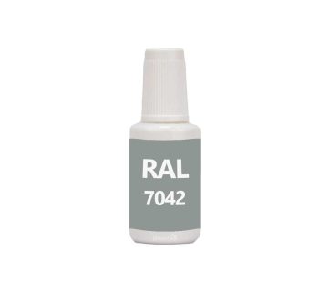 RAL 7042  Traffic Grey Bttringsfrg i penselflaska 20 ml