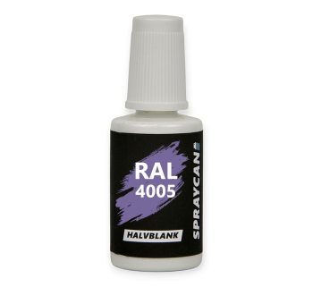 RAL 4005 Blue Lilac. Penselflaska med vattenbaserad bättringsfärg 20 ml