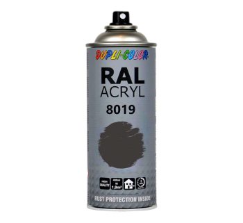 RAL 8019 Grey Brown. Sprayfärg från Dupli-Color 400 ml. 