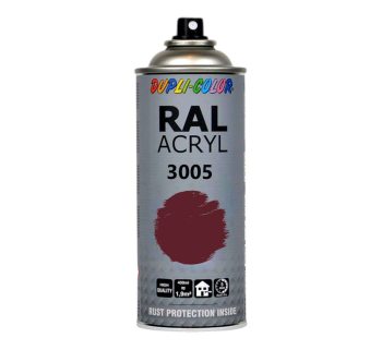 RAL 3005 Sprayfärg Vinröd | Dupli-Color akryllack Wine Red 400 ml