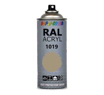 RAL 1019  Grey Beige 400 ml - Snabbtorkande, högkvalitativ akryllack för bättringsmålning av en mängd olika ytor. 