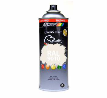 RAL 9010 Pure White 400 ml Spray