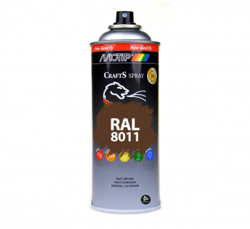RAL 8011 Nut Brown 400 ml Spray