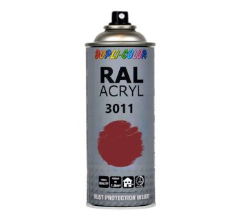 RAL 3011 Brown Red. Sprayfärg från Dupli-Color RAL Acryl 400 ml