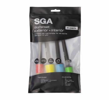 Rengöringsborste 4-Pack För Exteriör & Interiör