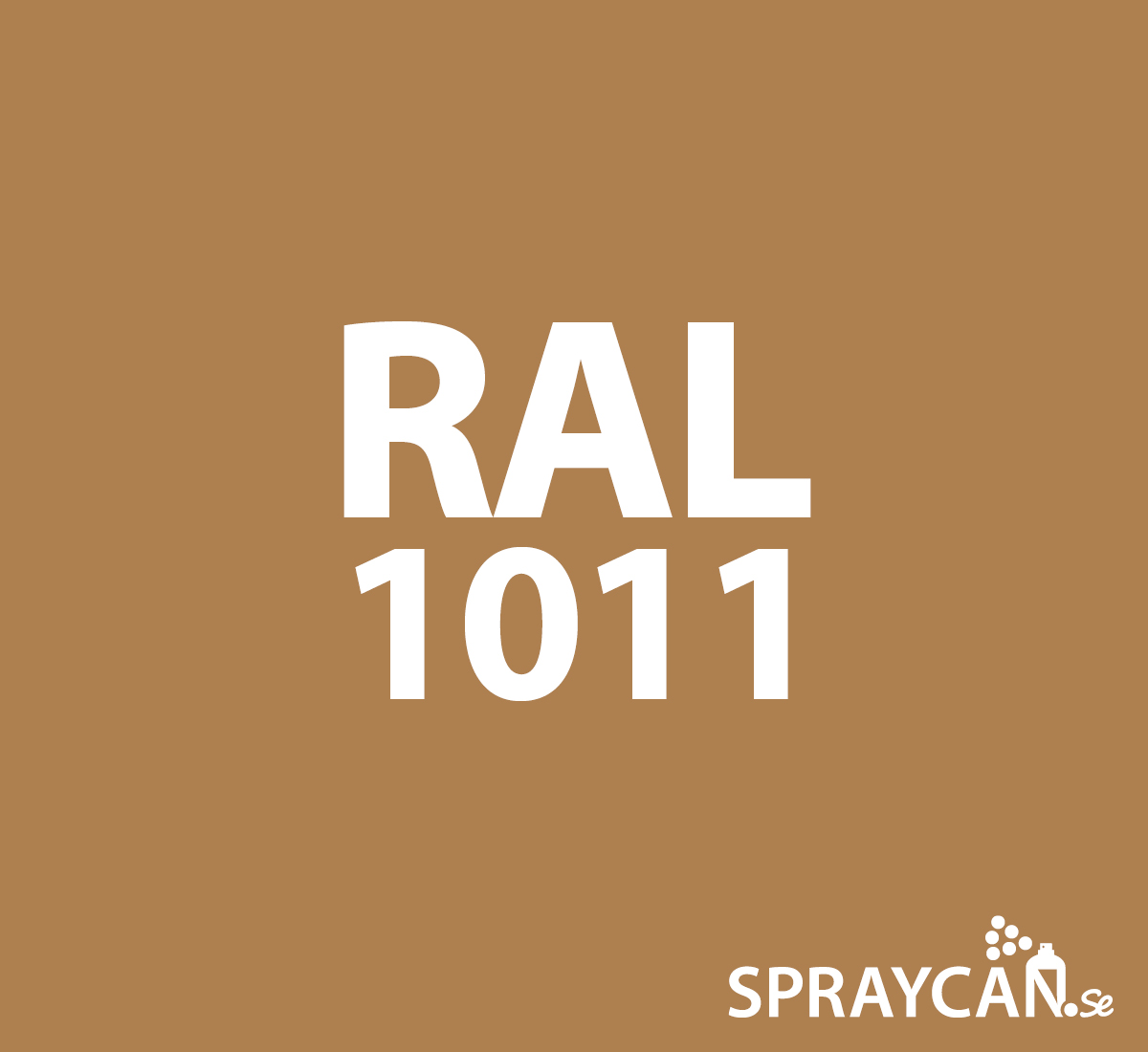 LudwigLacke RAL 1011 BRAUNBEIGE Seidenmatt – 400 Ml 1K-Sprühlack Für Innen & Außen