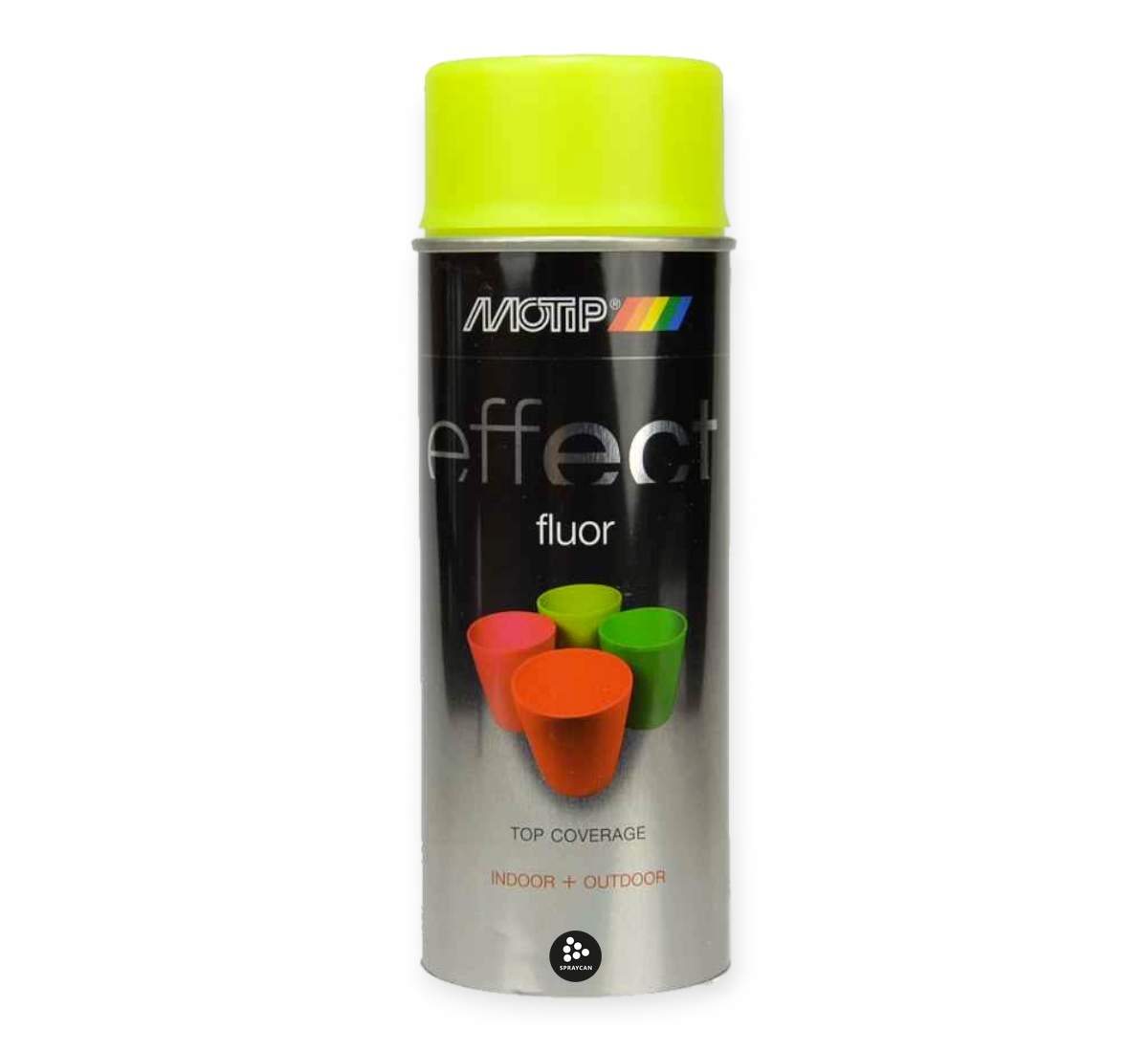 FLUORESCENT LACQUER YELLOW (DE) 400 ML Spraycan.se