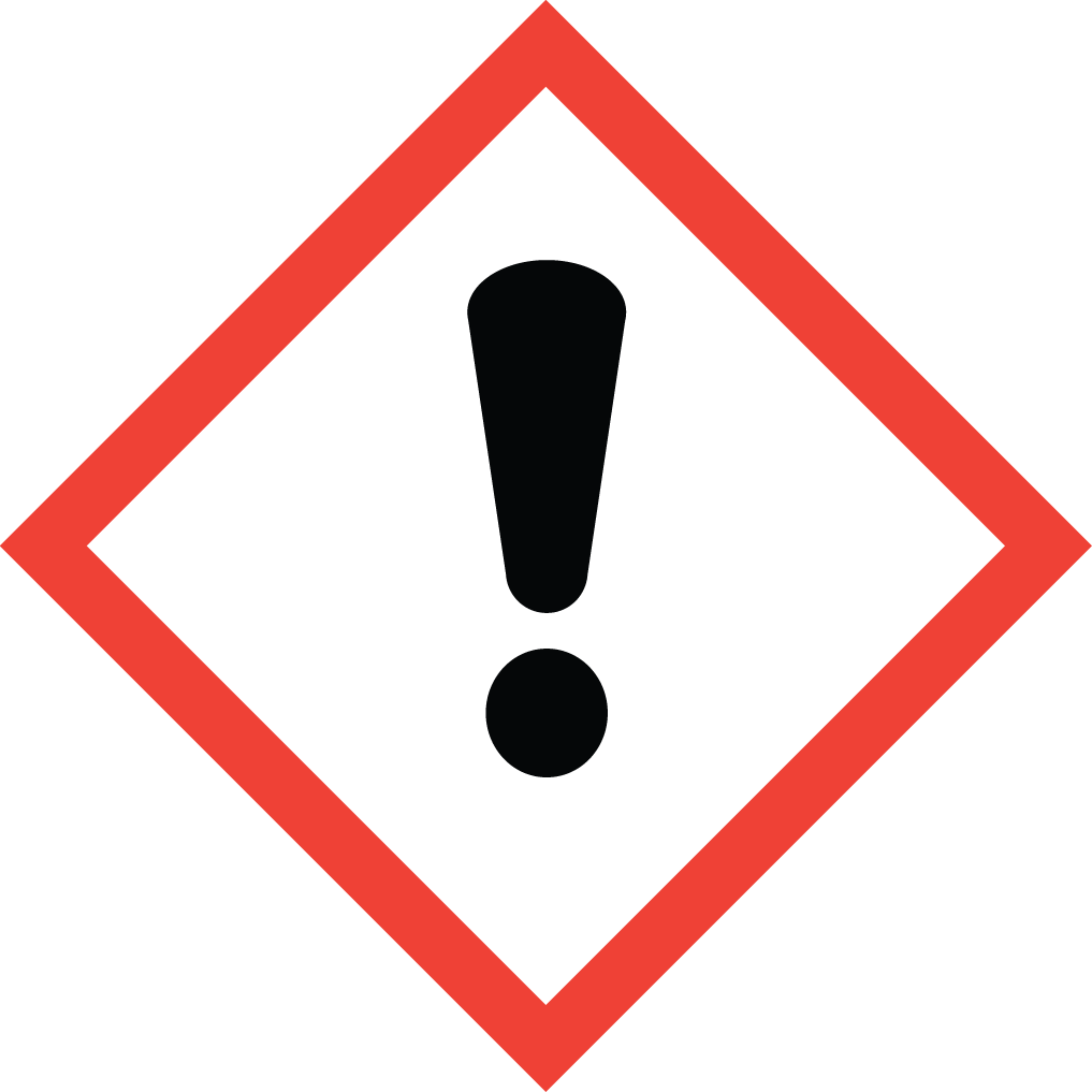 Varning GHS-symbol: Varning