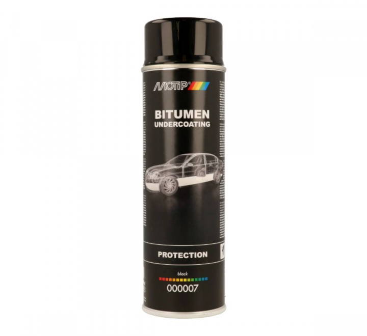 Underredsskydd Svart Bitumen 500 ml i gruppen Spray / Bilprodukter / Styling / Underredsmassa hos Spraycan Sweden AB (000007)