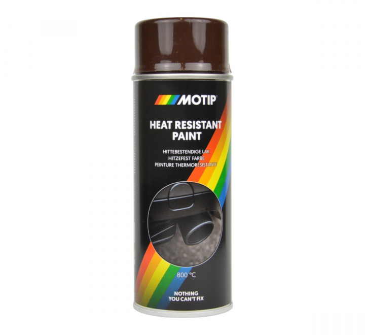 Värmebeständig färg Brun i sprayburk