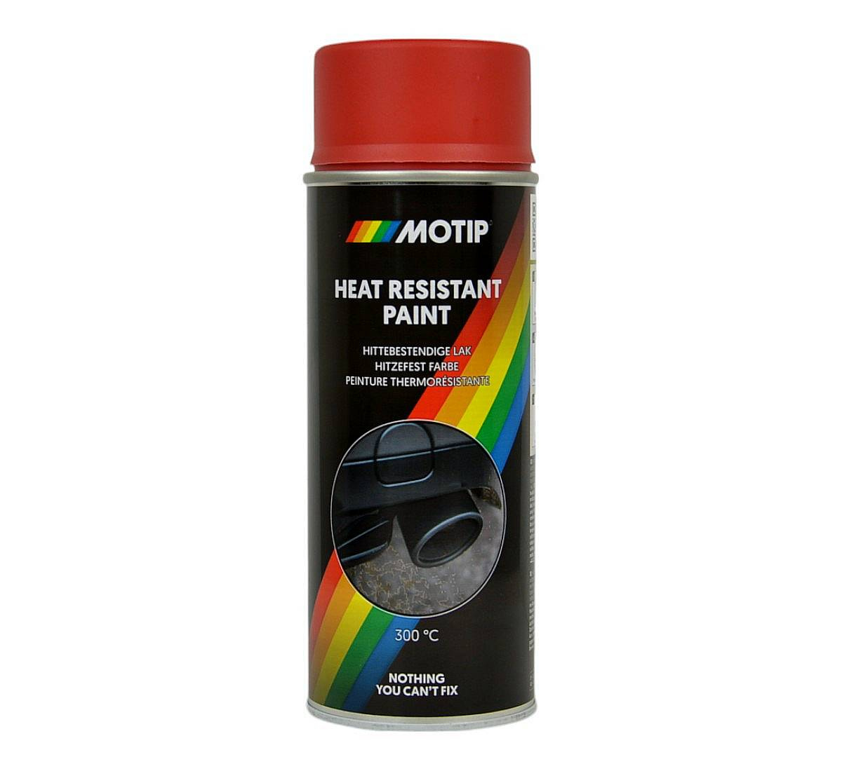 Värmebeständig färg Röd | Köp hos Spraycan.se