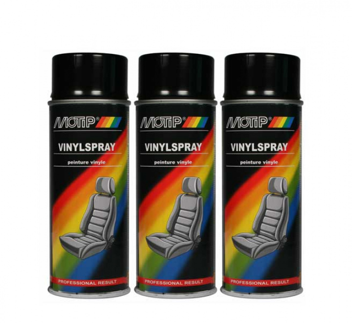 Vinylspray Svart 3-pack i gruppen Spray / Sprayfrg / Vinylspray hos Spraycan Sweden AB (04066-3)