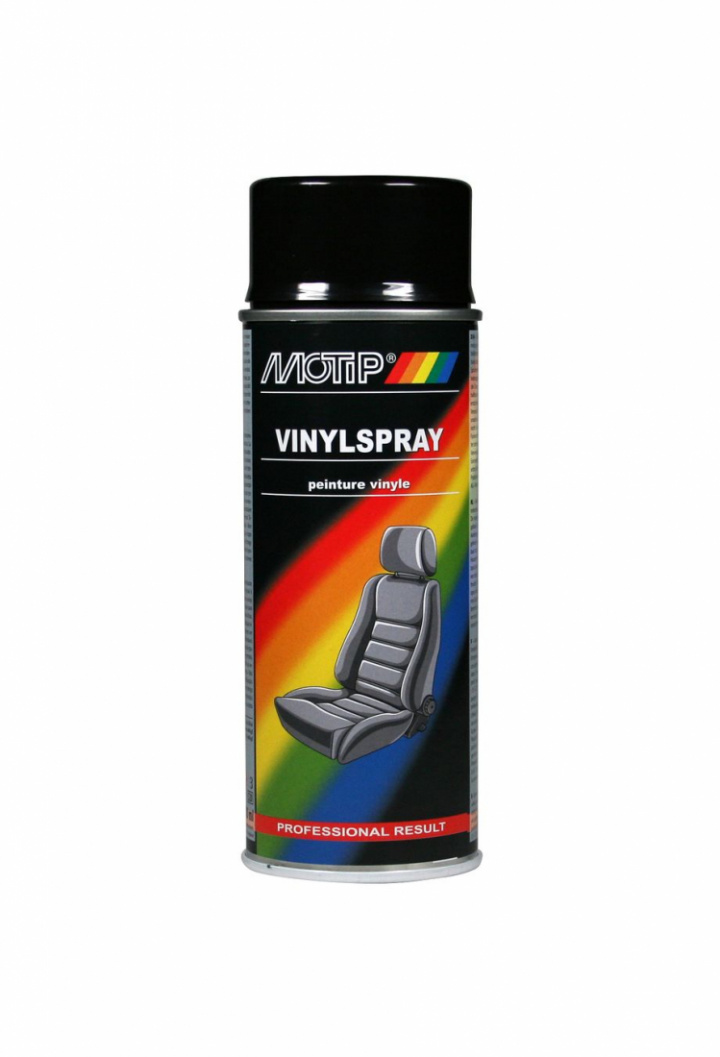 Vinylspray Svart 400 ml i gruppen Spray / Sprayfrg / Vinylspray hos Spraycan Sweden AB (04066)