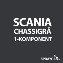 1K Sprayfärg Scania Chassigrå 400 ml