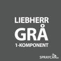 1K Sprayfärg Liebherr Grå 400 ml