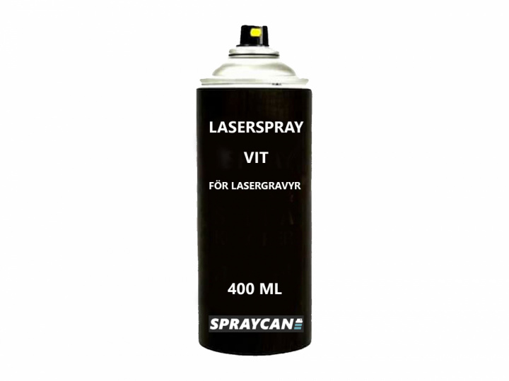 Laserspray Vit 400 ml i gruppen Spray / Hobby hos Spraycan Sweden AB (05055-2)
