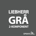 2K Sprayfärg Liebherr Grå 400 ml