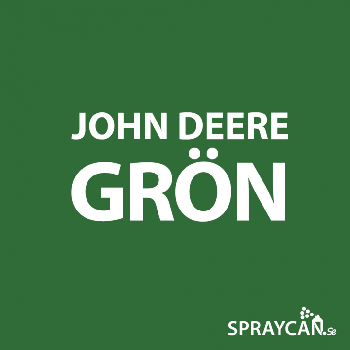 John Deere Grn i gruppen Spray / Kulrer / Entreprenad / Maskiner hos Spraycan Sweden AB (05058-8)