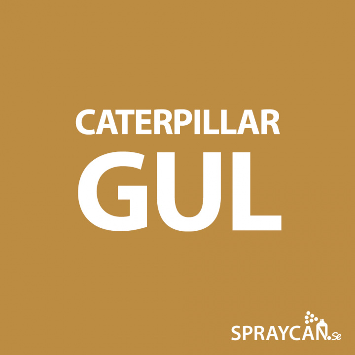 Caterpillar Gul i gruppen Spray / Kulrer / Entreprenad / Maskiner hos Spraycan Sweden AB (05058-9)