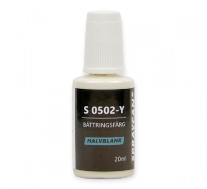 0502-Y bättringsfärg i lackstift, reparera små skador på lister, möbler m m. 