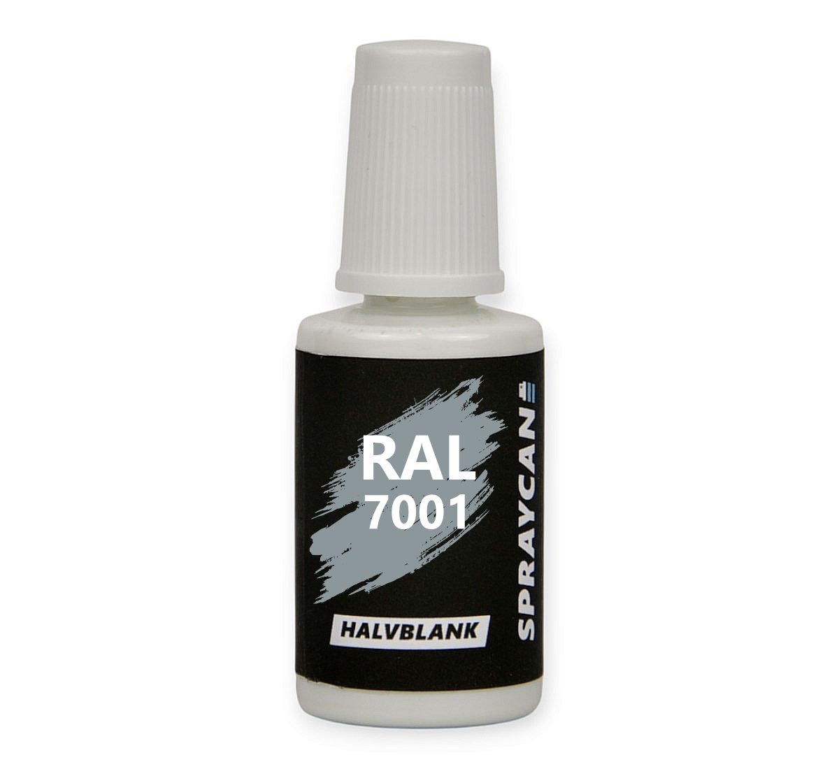 TRISTARcolor RAL 7001 Silbergrau Lackstift – 50 Ml, Seidenmatt, Schnelltrocknend Für Hobby & Modellbau