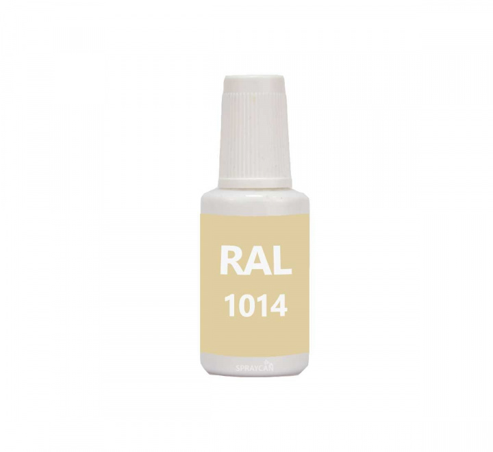 RAL 1014 bttringsfrg i penselflaska, Ivory 20 ml