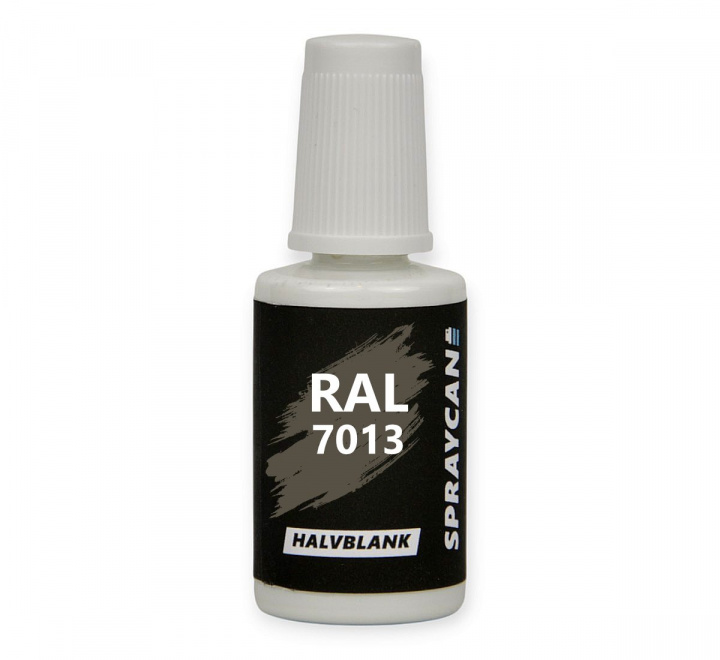 RAL 7013 Brown Grey bättringsfärg i lackstift 20 ml