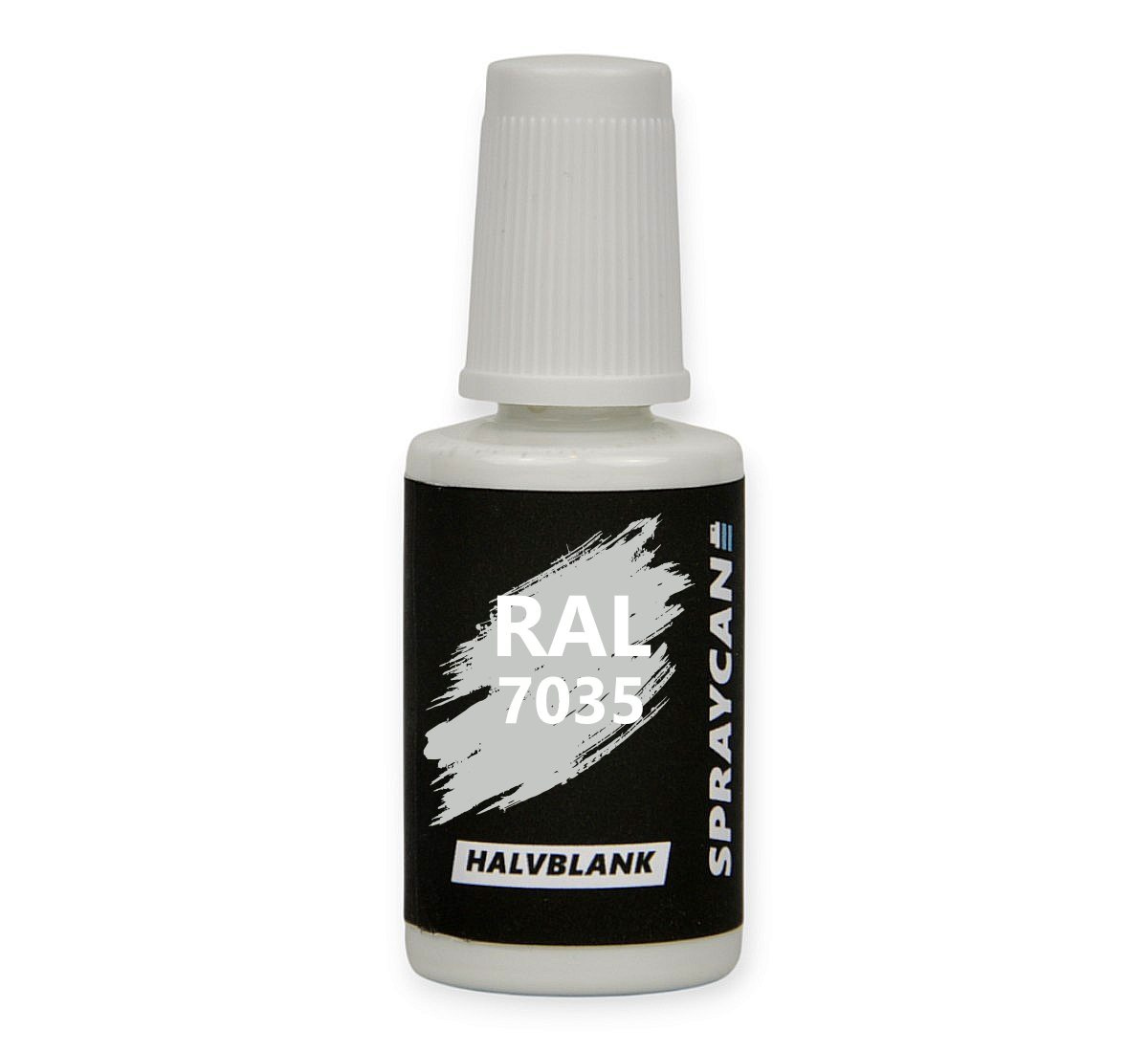 TRISTARcolor Lackstift – RAL 7035 Lichtgrau Matt, 50 Ml, Schnelltrocknend