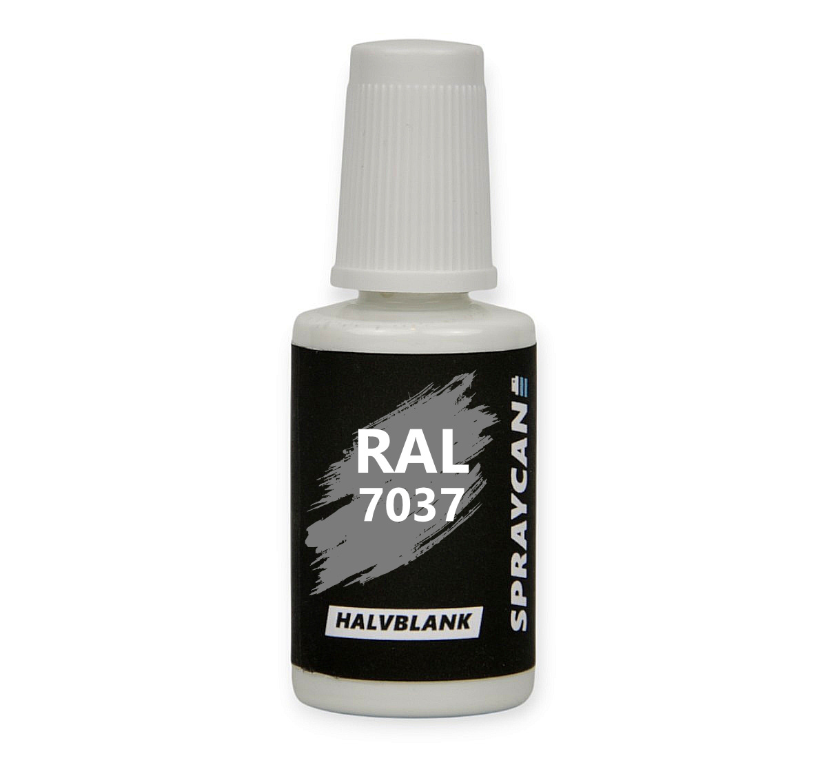 TRISTARcolor Lackstift RAL 7037 Staubgrau Glänzend – 50 Ml, Schnelltrocknend, Made In Germany