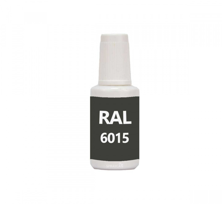 RAL 6015 Black Olive, penselflaska med bttringsfrg 20 ml