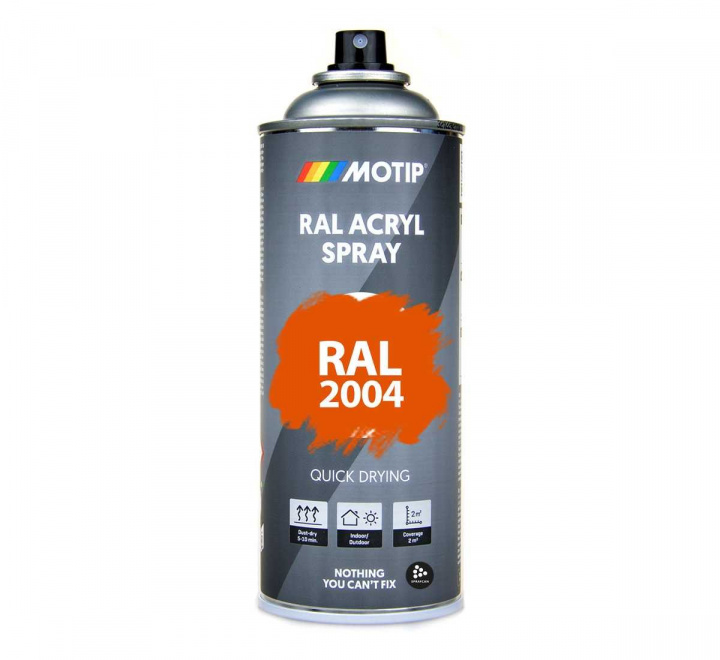 RAL 2004, Pure Orange Sprayfrg i RAL-kulr 400 ml