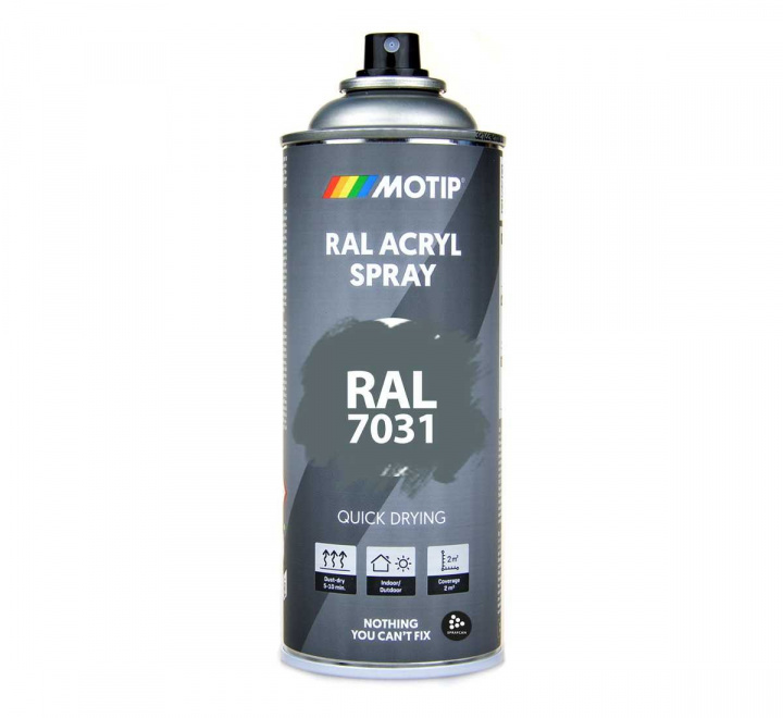 Sprayfärg i RAL 7031