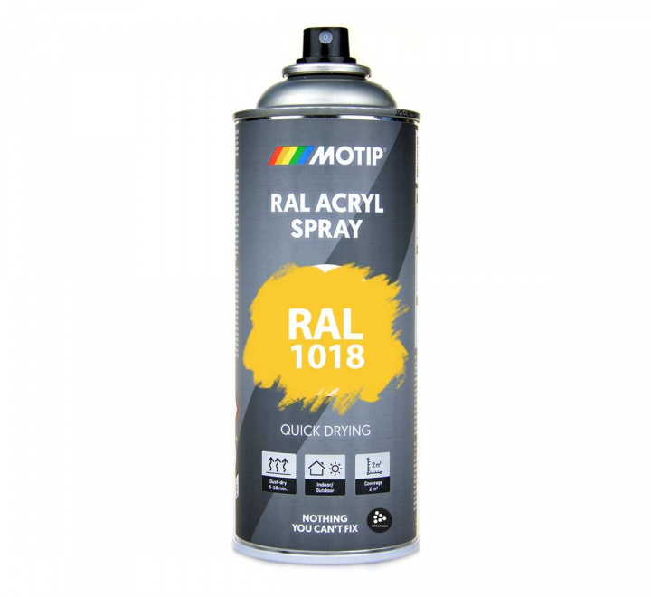 RAL 1018 Zinc Yellow | RAL-frg p sprayburk 400 ml
