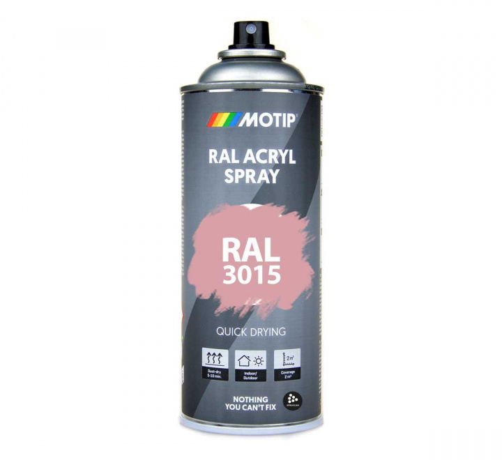 RAL 3015 Light pink | Sprayfrg fr inom- och utomhusbruk. 400 ml