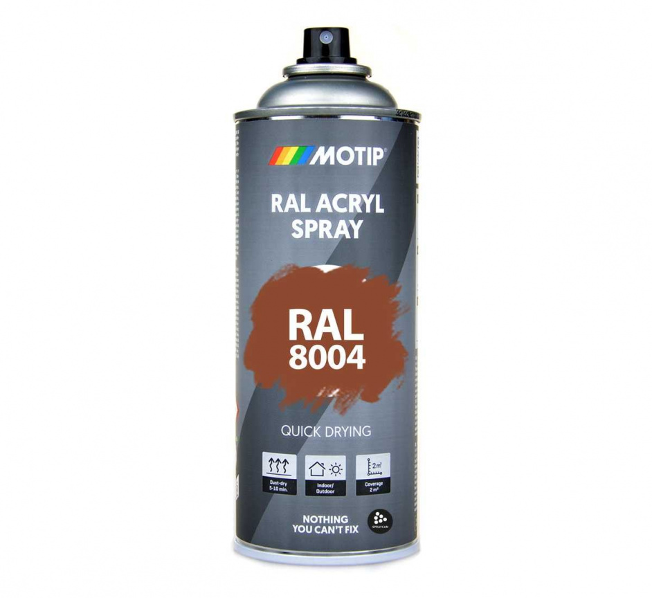 Ral 8004 Copper Brown Sprayfärg I Ral Kulörer 1892